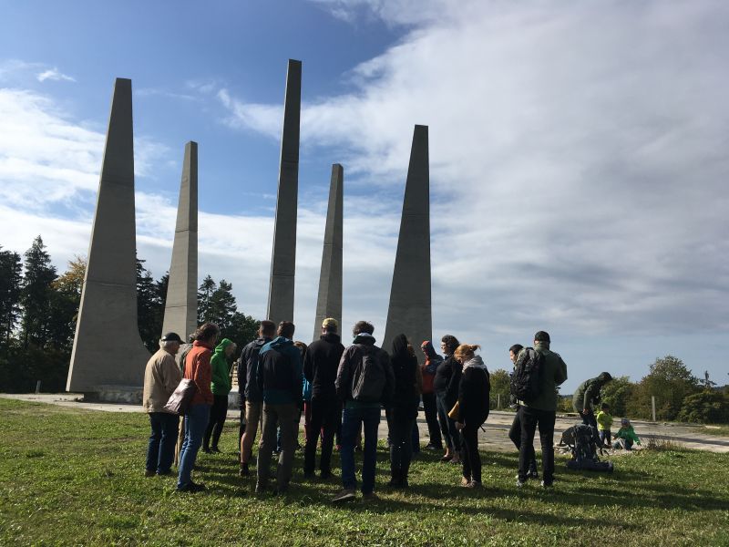 Památník na Ploštině. Foto Renata Coufalová